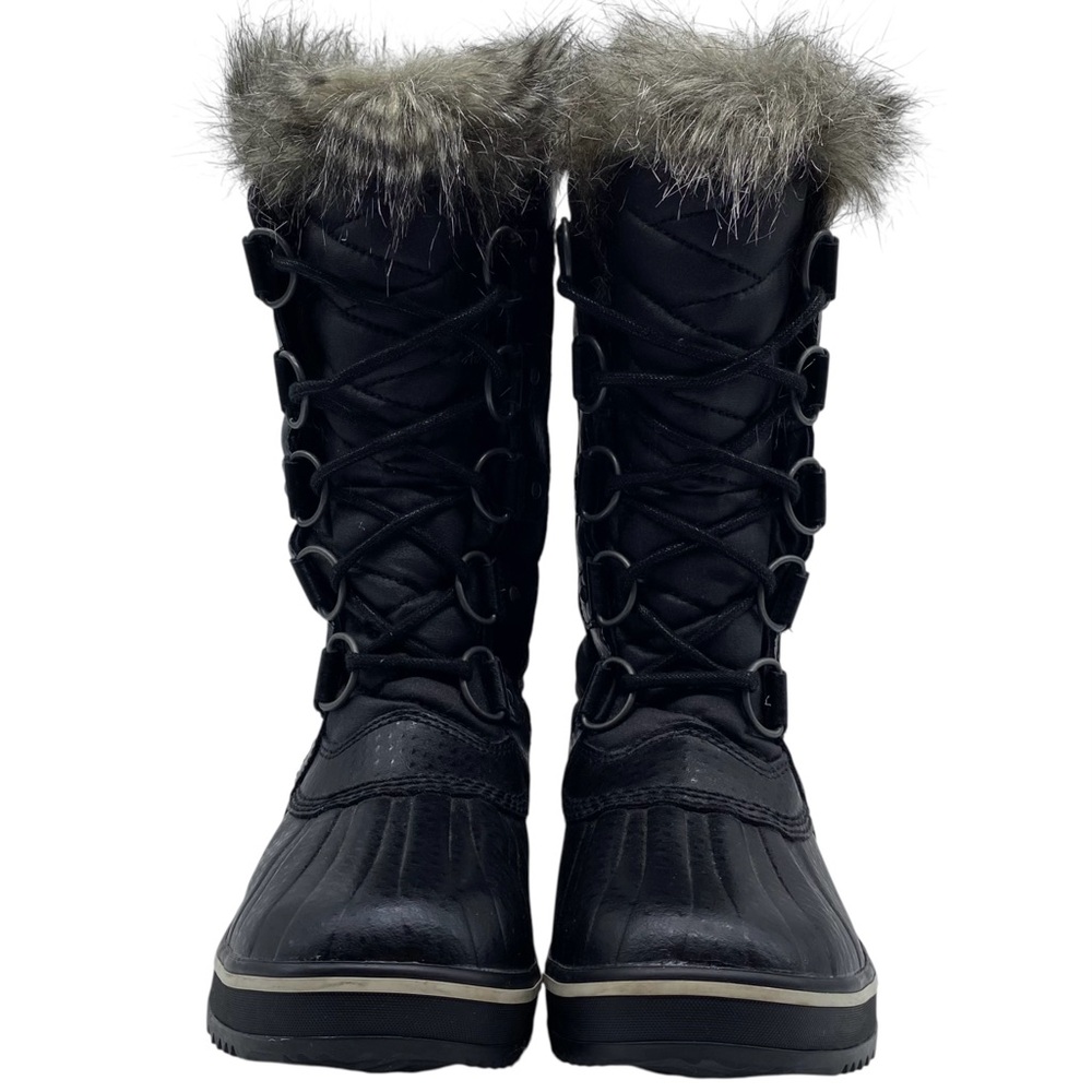 Sorel Womens Shoes Tofino Winter Boots 6 Black Tall Leather Waterproof Insulated - Picture 6 of 12